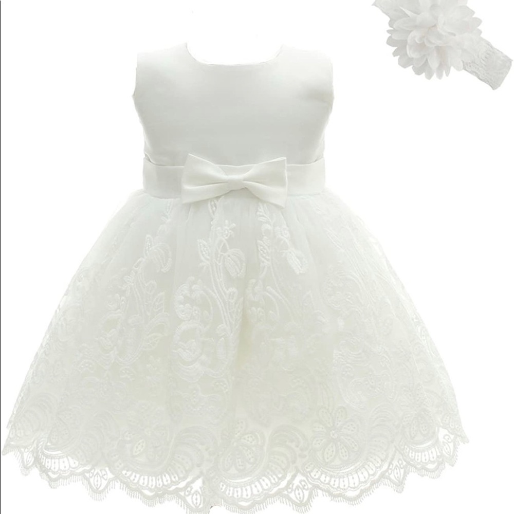 Moon Kitty White Dress